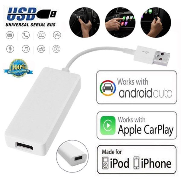 UNIVERSAL APPLE CARPLAY - ANDROID AUTO USB DONGLE FOR BMW AUDI MERCEDES BENZ VOLKSWAGEN ANDROID ENTERTAINMENT SYSTEM - Evo Retrofits