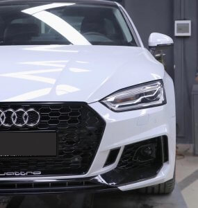 Rs5 style discount front bumper