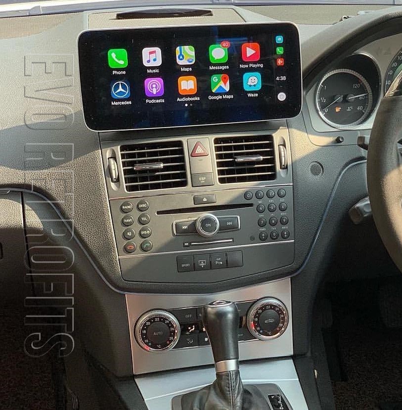 W204 aftermarket shop head unit